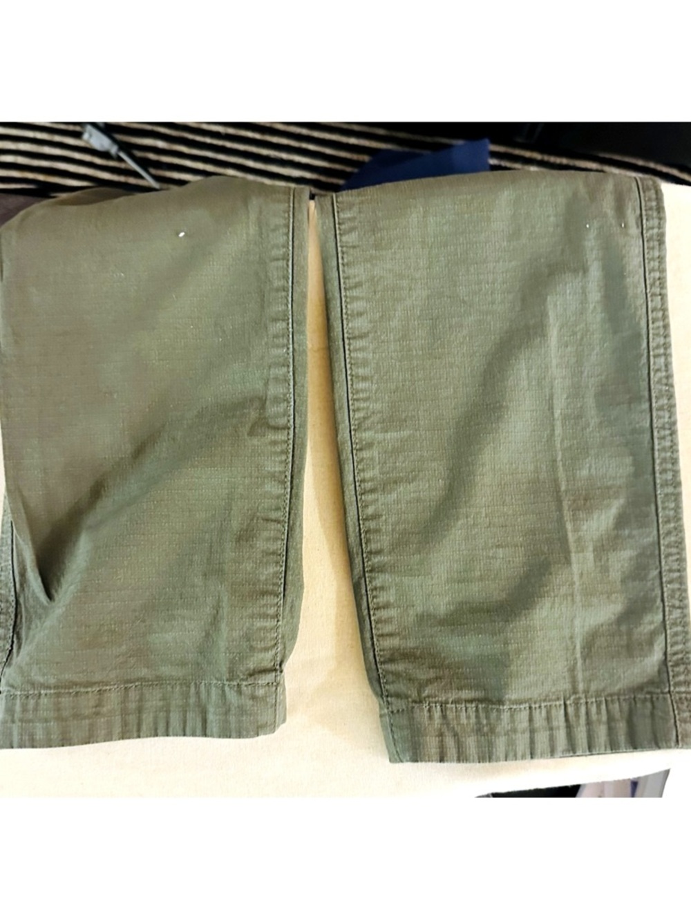 Vuori Ripstop Pant Army Green Organic Cotton Gorpcore Hiking Slim Small - Picture 8 of 8